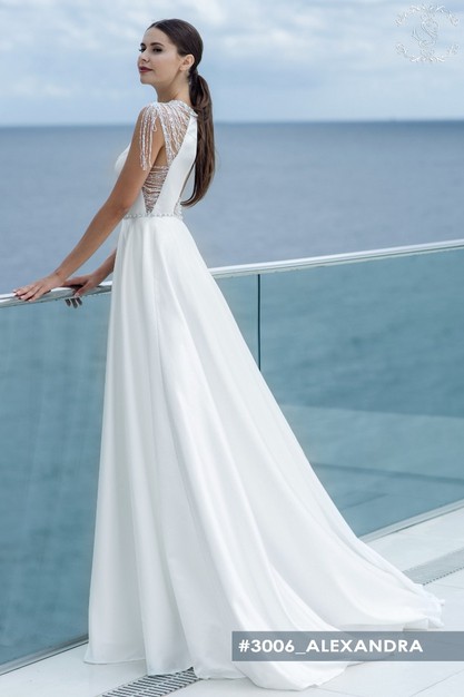 Gabbiano. Свадебное платье Александра. Коллекция Crystal world 